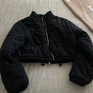 Pretty little thing cropped puffer